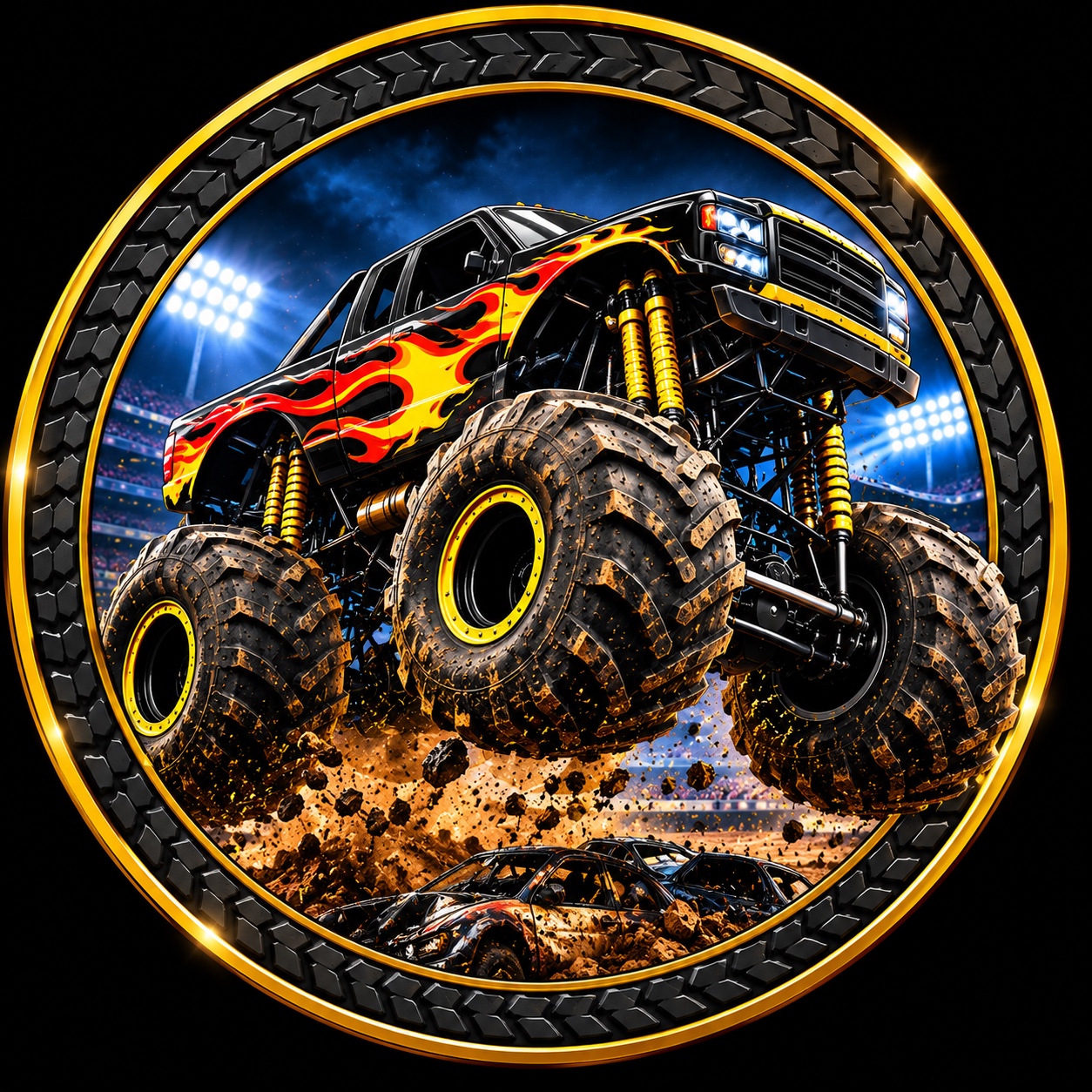 MTM monster truck logo